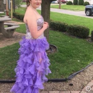 Purple Homecoming / Prom Dress size 10
